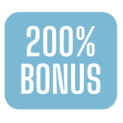 Get 200% casino bonus uk