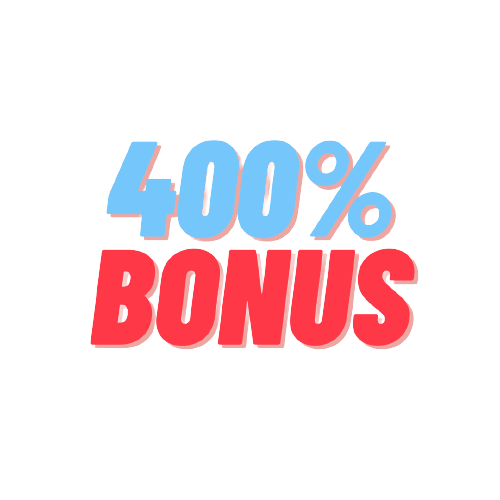 400% deposit bonus